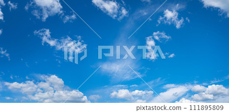 Summer blue sky Summer blue sky 111895809
