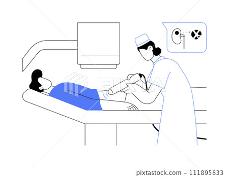 Treatment of urethral stones abstract concept vector illustration. 111895833