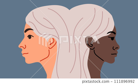 Multinational peoples portrait 111896992
