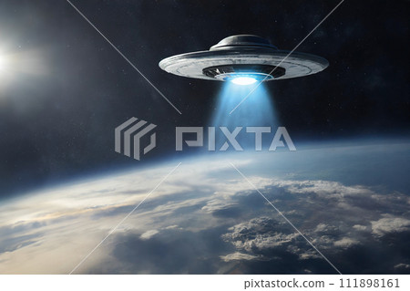 不明飛行物接近地球的影像 不明飛行物接近地球的影像 111898161