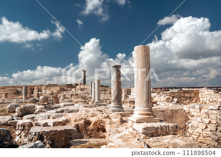 Ruins of ancient Kourion. Limassol District. Cyprus Ruins of ancient Kourion. Limassol District. Cyprus 111898504