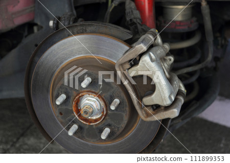 Automobile underbody disc brake Automobile underbody disc brake 111899353