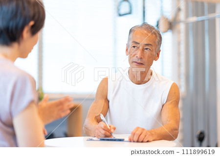 Gym Senior Trainer Middle Female Gym Senior Trainer Middle Female 111899619