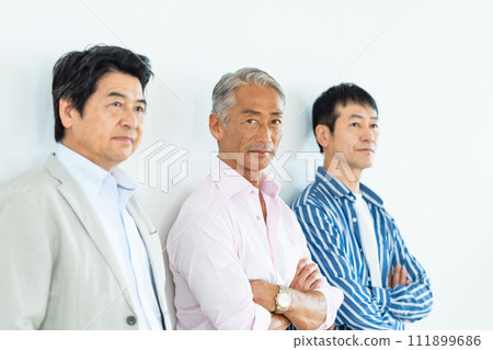 Senior man portrait Senior man portrait 111899686
