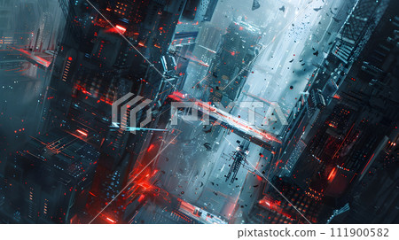 another amazing art piece from the cyberspace, in the style of futuristic cityscapes, dark cyan and red, aggressive digital illustration, yanjun cheng, chaotic energy, uhd image, low depth of field another amazing art piece from the cyberspace, in the style of futuristic cityscapes, dark cyan and red, aggressive digital illustration, yanjun cheng, chaotic energy, uhd image, low depth of field 111900582