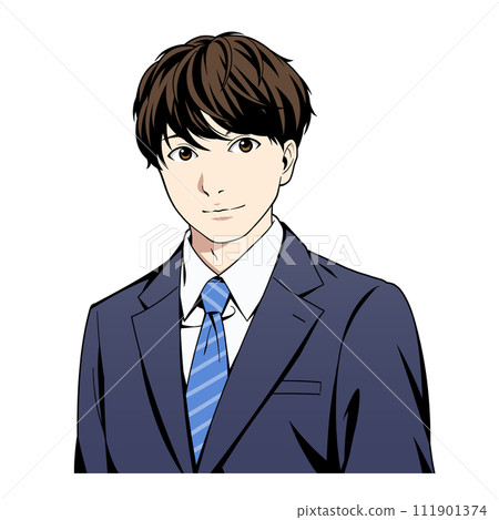 handsome man in a suit handsome man in a suit 111901374