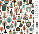 Stylish plants and plant illustrations with gentle spring colors 2 111902342