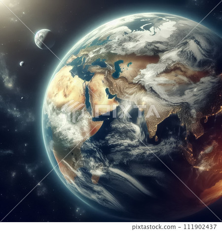 Earth seen from space 111902437