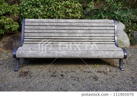 木製公園長椅 111903070