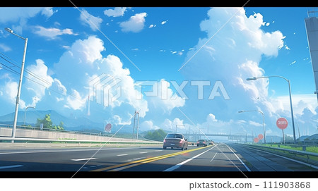 Highway scenery 9 Highway scenery 9 111903868
