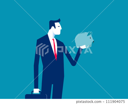 Personal finance management and budget. Expense planning vector concept Personal finance management and budget. Expense planning vector concept 111904075
