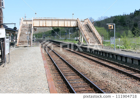 [ARCHIVE] Kamiatsunai Station JR Kamiatsunai Station Kamiatsunai K41 Nemuro Main Line Discontinued as a passenger in March 2017 111904718