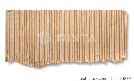 cut out cardboard pieces 111904879