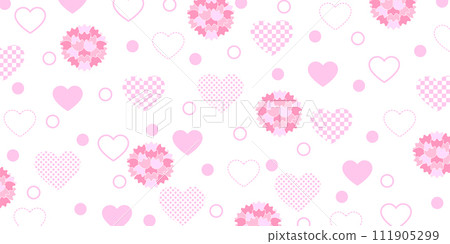 母親節心粉紅色活動背景 111905299