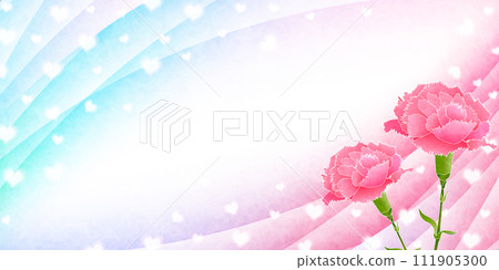 母親節康乃馨心活動背景 111905300