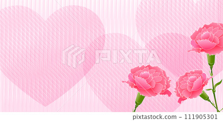 母親節康乃馨心活動背景 111905301