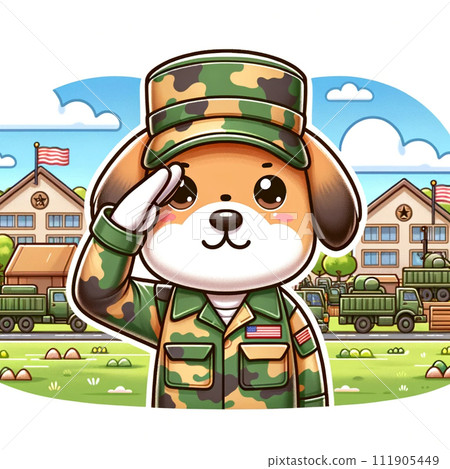 army dog army dog 111905449