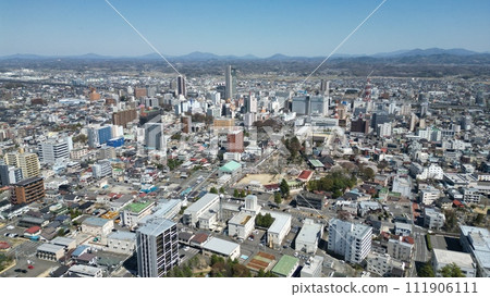 從空中看到的地標 - 鳥瞰郡山市全景 Big Eye 02 111906111