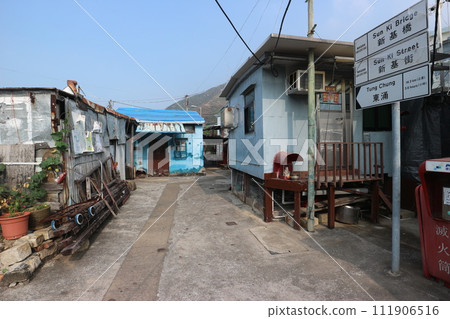 Hong Kong Tai O village 111906516