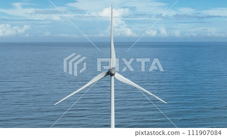 Aerial view of wind power generation in Minamisoma City 1 111907084