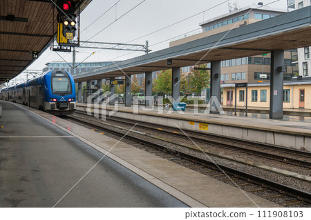 station, train station, electric train 111908103