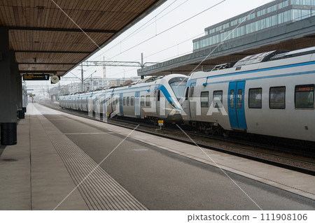 station, train station, electric train 111908106