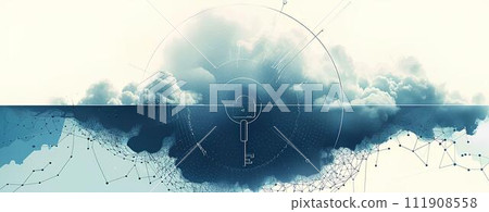 Cyber security and information protection business technology privacy concept Cyber security and information protection business technology privacy concept 111908558