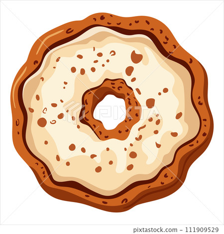 Cookies, confectionery. Vector illustration on a white background 111909529