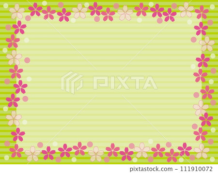 櫻花邊框框點 櫻花邊框框點 111910072