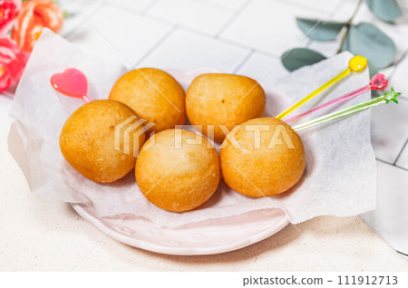 韓國美食起司球 韓國美食起司球 111912713