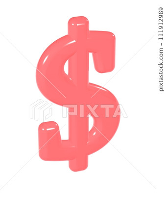 Currency sign the dollar. Currency sign the dollar. 111912989