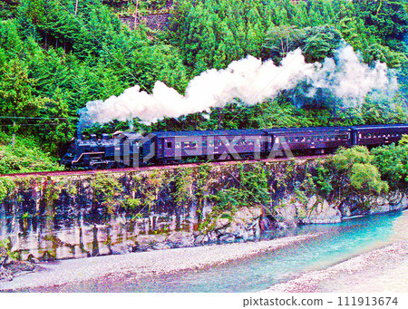 Steam locomotive of Oigawa Railway 111913674