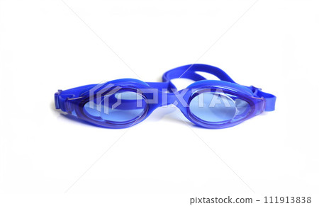 Glasses for swimming Isolated on white background 111913838