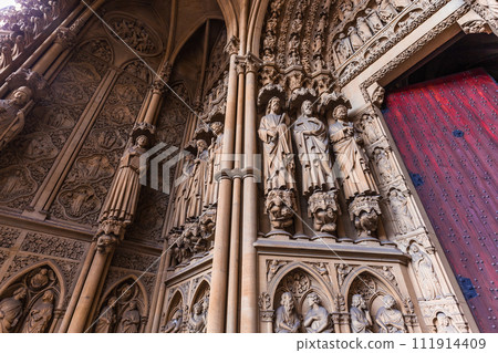 exteriors of the cathedral, Metz, France exteriors of the cathedral, Metz, France 111914409