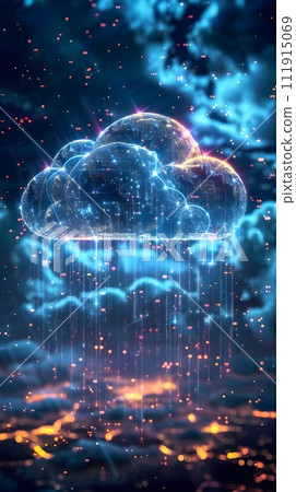 Cloud Computing and Data Storage in a Digital Mixed Media Art 111915069