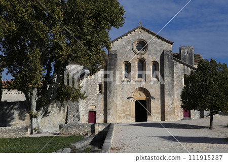 exteriors of the Silvacane abbey, la roque d'antheron, france exteriors of the Silvacane abbey, la roque d'antheron, france 111915287