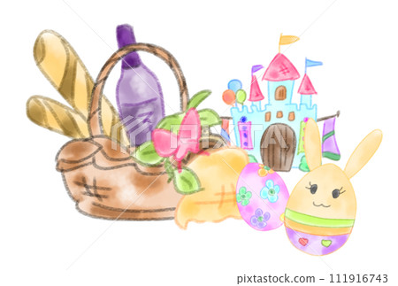 A fairy tale castle where you'll want to take your basket with you A fairy tale castle where you'll want to take your basket with you 111916743