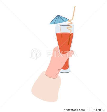 Drink in hand. People holding glass bar cocktail. Beverages in glass, cup, bottle, wineglass Drink in hand. People holding glass bar cocktail. Beverages in glass, cup, bottle, wineglass 111917012