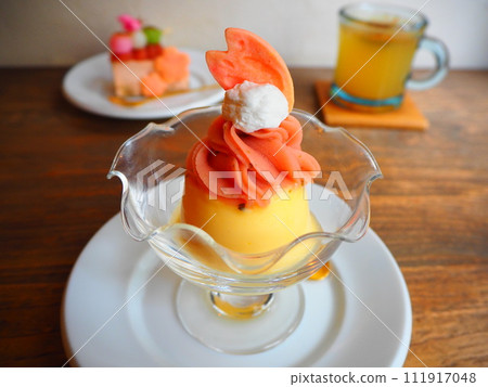 Sakura cream pudding 111917048
