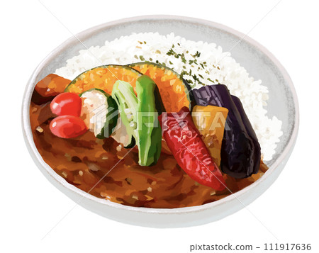 蔬菜咖哩（配歐芹） 111917636