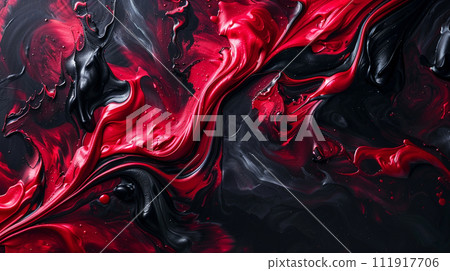 Abstract red and black background. Modern background concept. 111917706