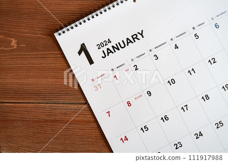 2024 年 1 月曆 111917988
