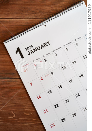 2024 年 1 月曆 111917989