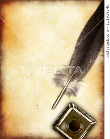 Quill pen 111919246