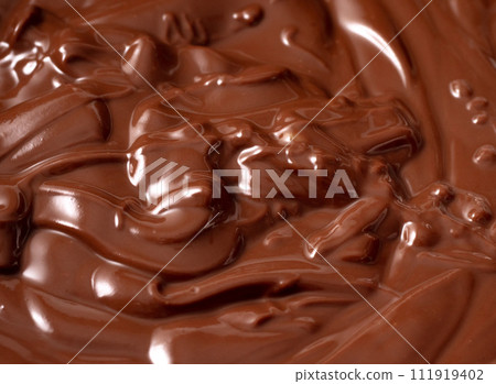Chocolate melts in hot water Chocolate melts in hot water 111919402