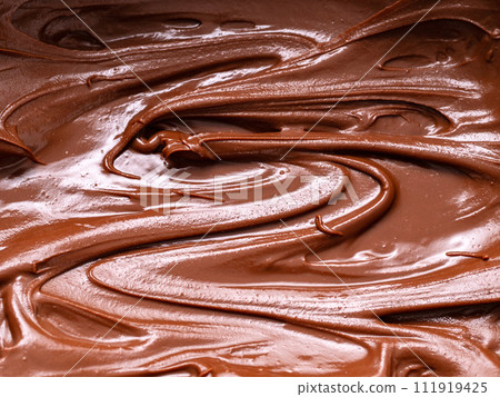 Chocolate melts in hot water Chocolate melts in hot water 111919425