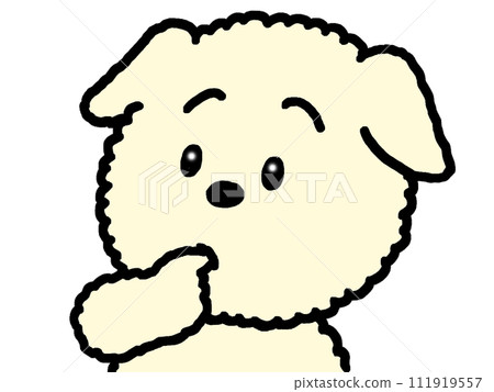 狗把手指含在嘴裡 111919557