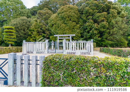 Nara City, Nara Prefecture, 46th Emperor Koken, 48th Emperor Toku, Takano Mausoleum 111919586