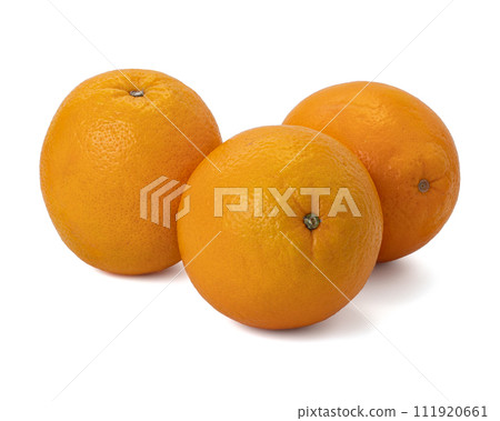 Ripe orange isolated on white background Clipping Path Ripe orange isolated on white background Clipping Path 111920661