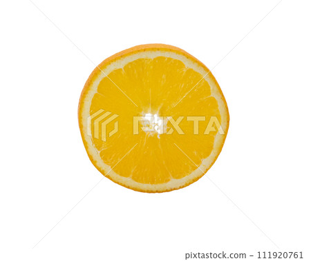 Orange slice isolated on white background Clipping Path Orange slice isolated on white background Clipping Path 111920761